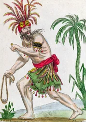 Un sauvage des îles Marquises, de 